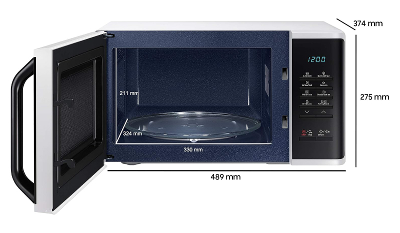 Samsung MS23K3513AW/EG - Mikrovalna pećnica jednostavna za čišćenje