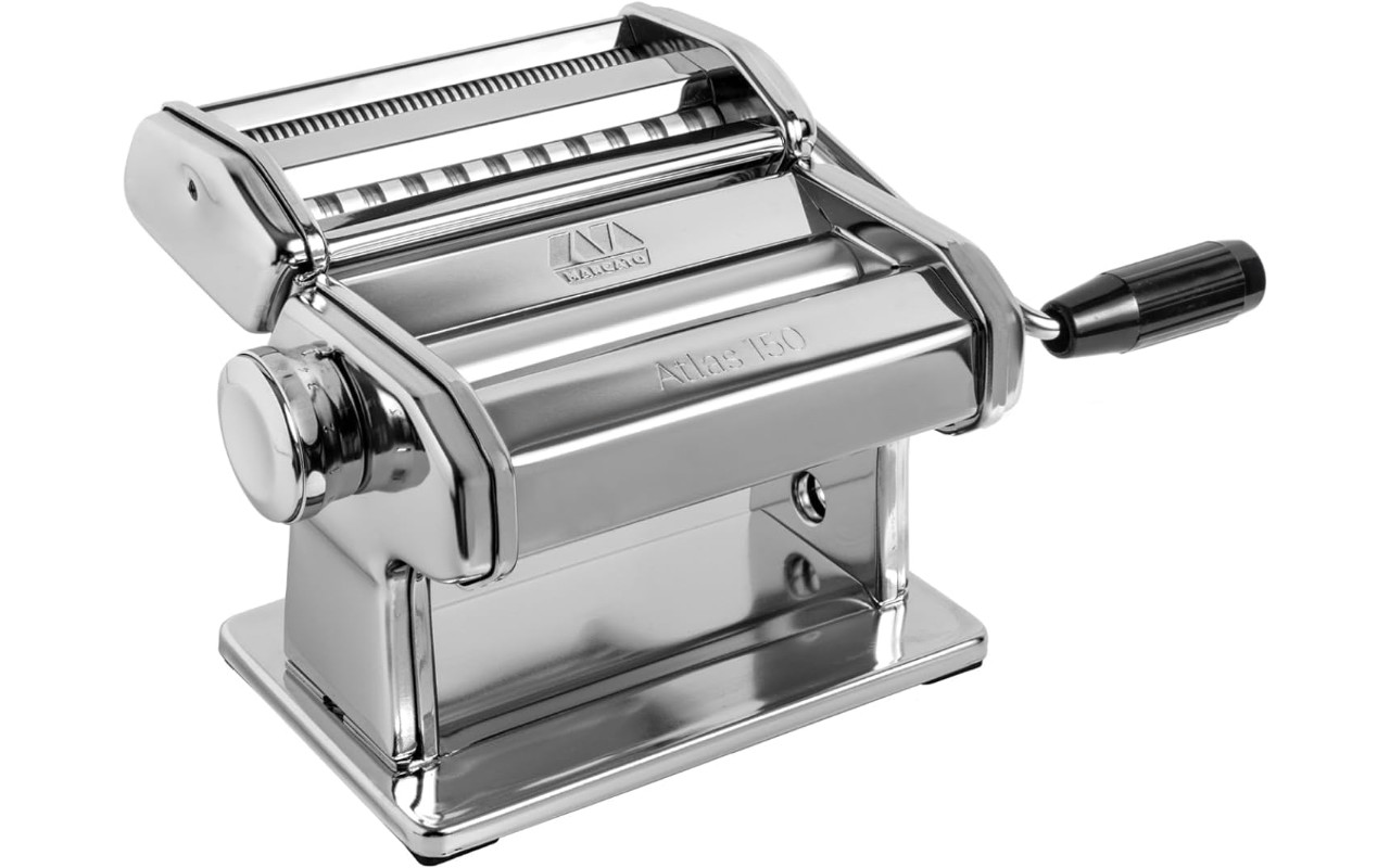 Marcato Atlas 150 Pasta Machine – Klasična ručna mašina za rezance s vrhunskom kvalitetom