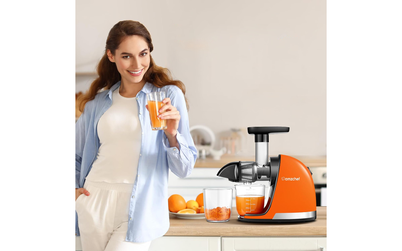 AMZCHEF Slow Juicer