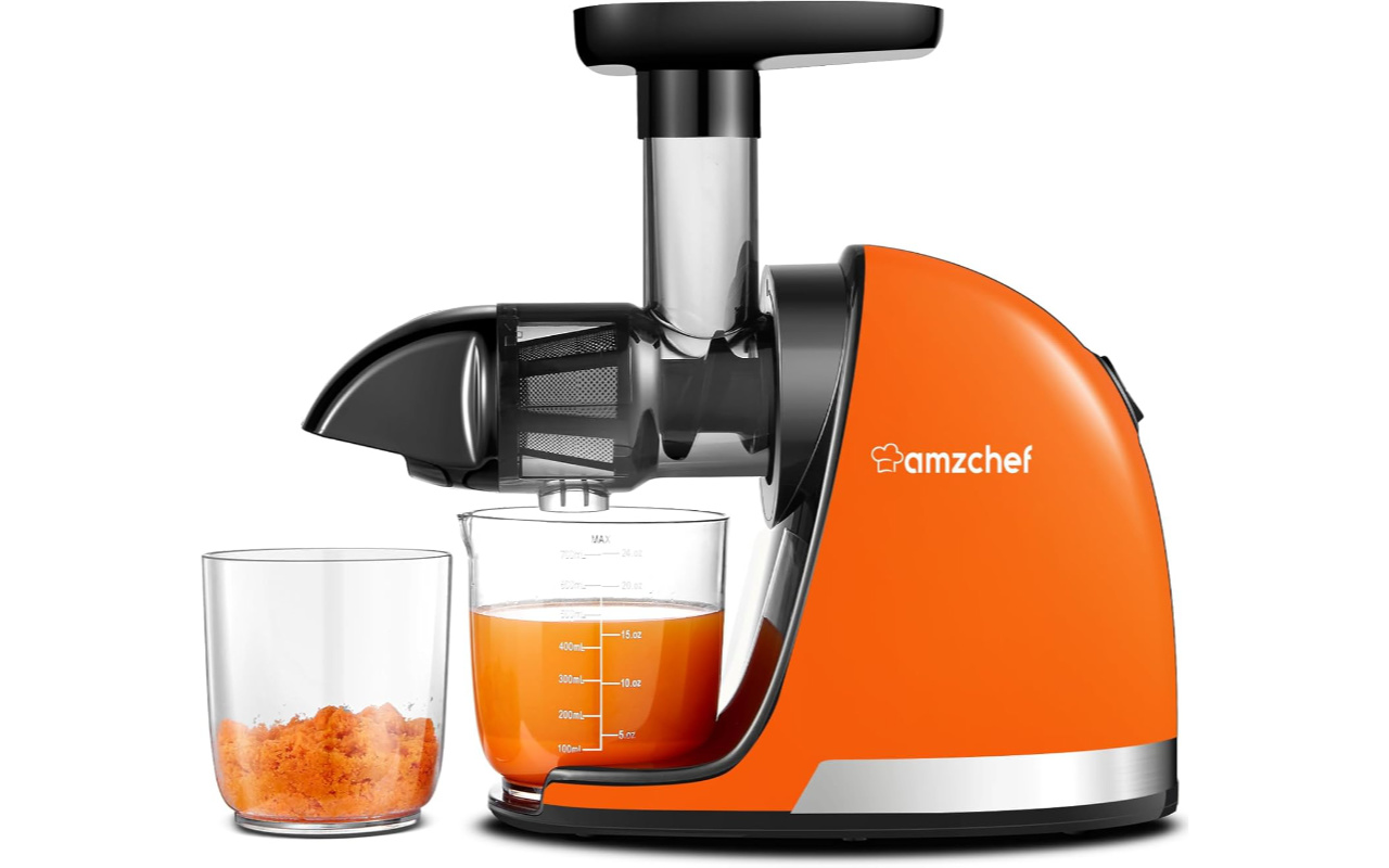 AMZCHEF Slow Juicer - Pristupačan sokovnik s vrhunskim performansama