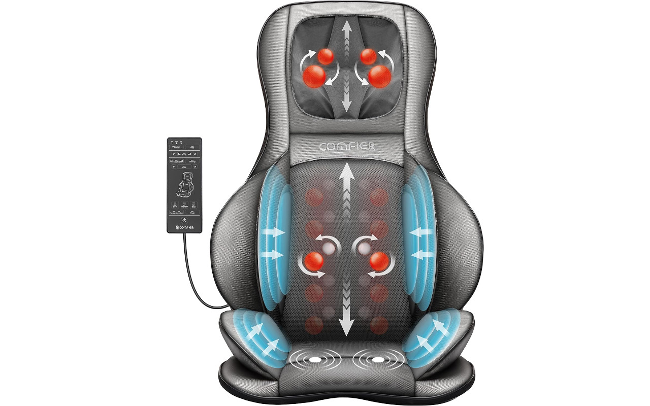 Comfier Shiatsu masažna prostirka s kompresijom zraka - Premium rješenje za ultimativno opuštanje