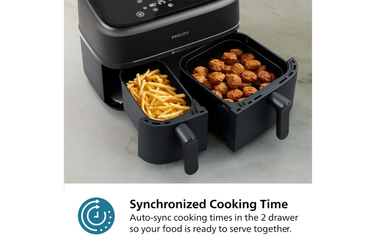 Philips Airfryer Dual Basket 3000 Series testiranje