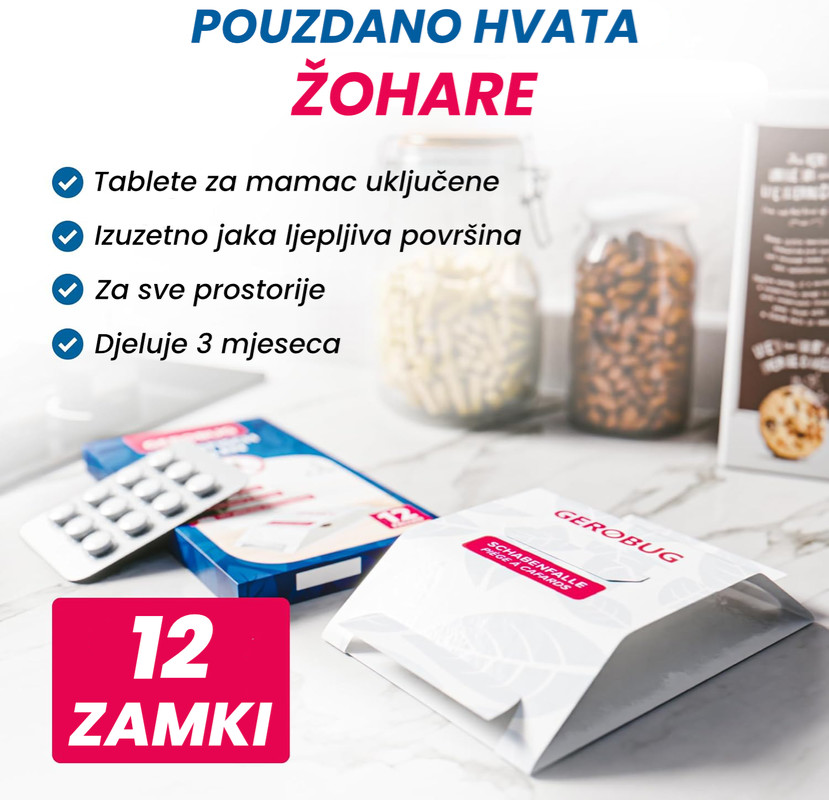 Gerobug zamke za žohare